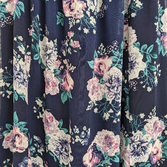 KISMET Floral Strapless Maxi Dress, S - Picture 6 of 7